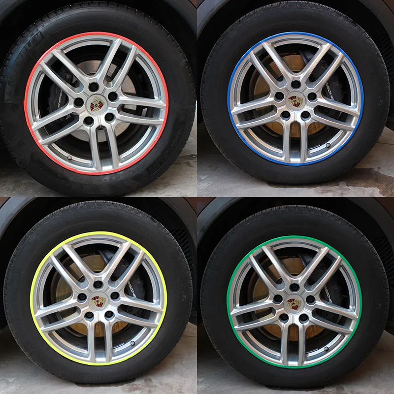 Modified Decorative Supplies Wheel Rim Stickers Reflective Personalized Strip Motorcycle | Автомобили и мотоциклы