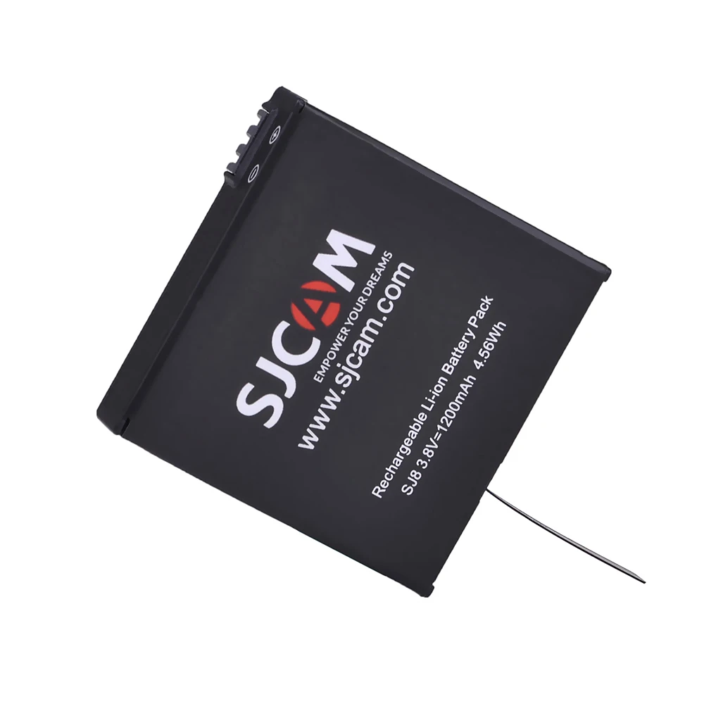 1200mAh SJ8 Battery + LED Charger for SJCAM Air Plus Pro Action Cameras | Электроника