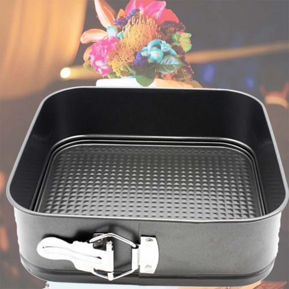 3 шт./компл. антипригарное покрытие углерода Сталь Нижняя пресс-формы для выпечки