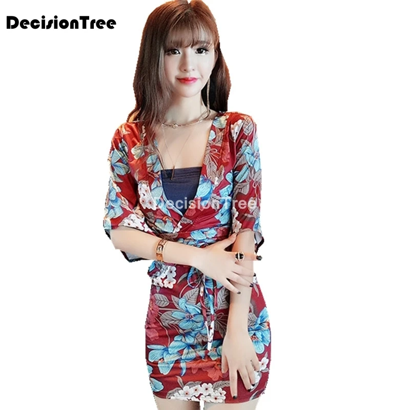 

2022 japanese kimono traditional japanese lady traditional sexy kimono bathrobe pajamas vintage clothing kimono dress geisha