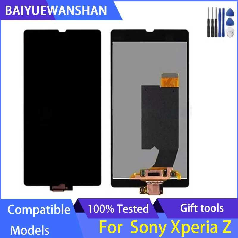 

For Sony Xperia Z L36H L36i C6606 C6603 C6602 C660X LCD Display with Touch Screen Digitizer Assembly