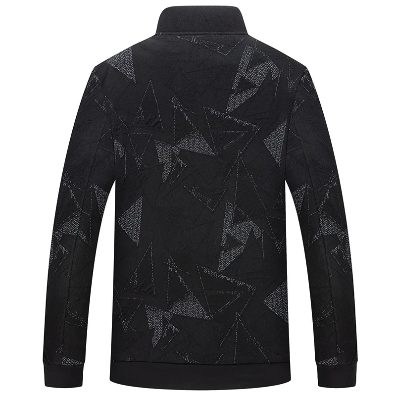 

Men's autumn new jacket top fat plus size fashionable loose baseball stand collar coat