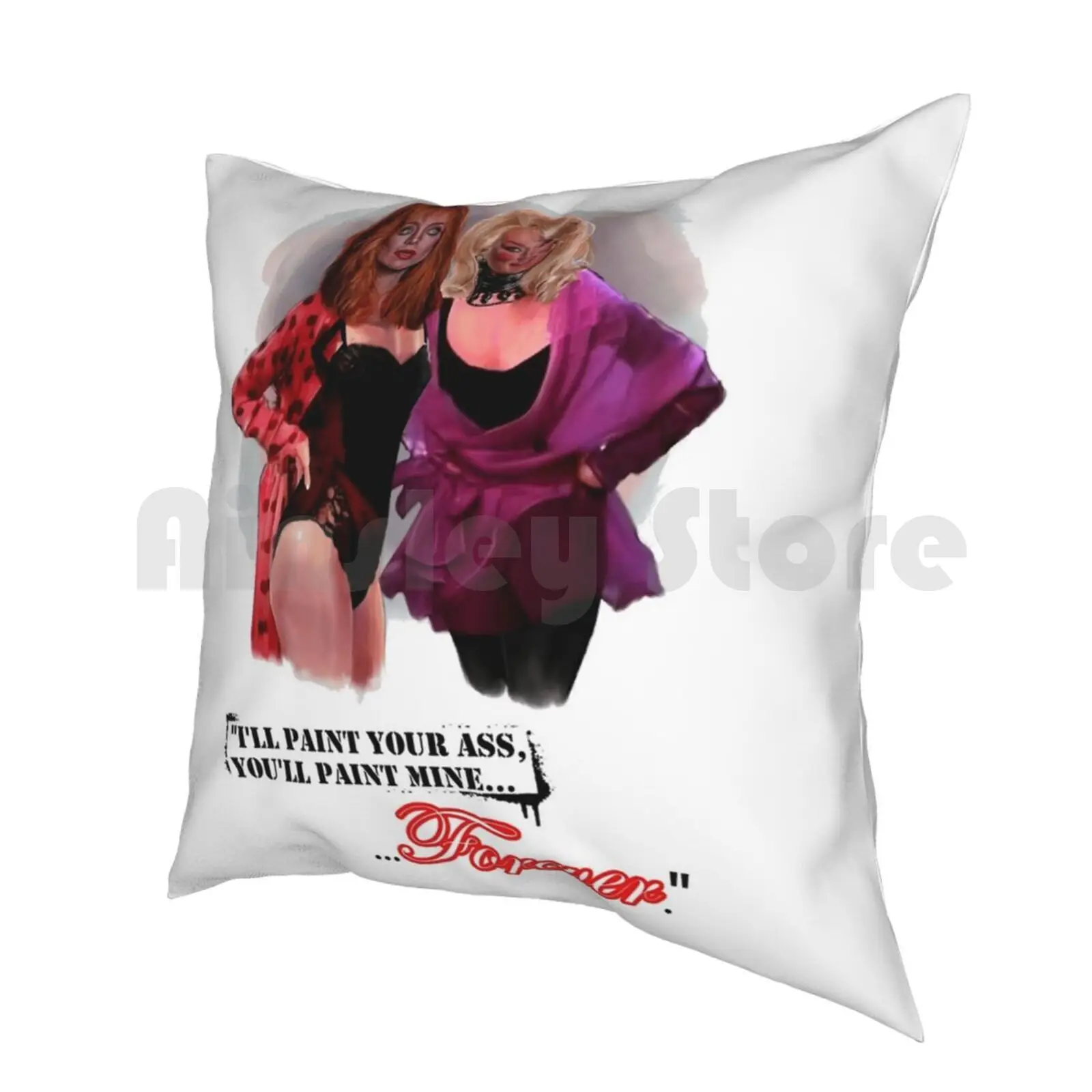 Смерть становится на подушку чехол с принтом домашняя мягкая подушка смерти ее