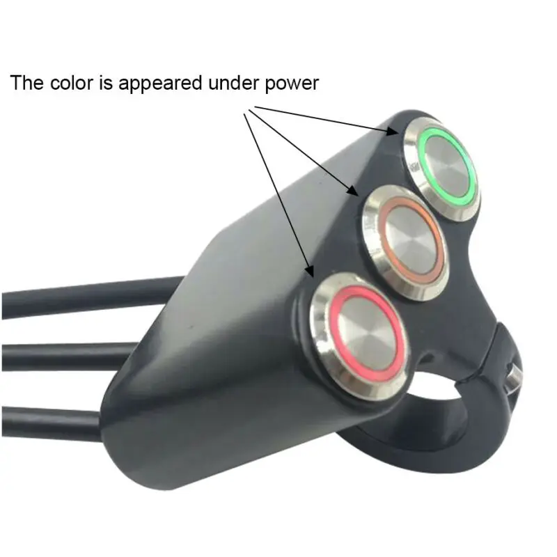 7/8 дюймов мотоциклетный руль крепление светильник противотуманный