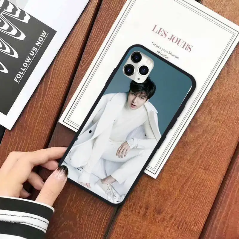 

Lee Min Ho famous actor Phone Case for iPhone 11 12 mini pro XS MAX 8 7 6 6S Plus X 5S SE 2020 XR luxury shell cover