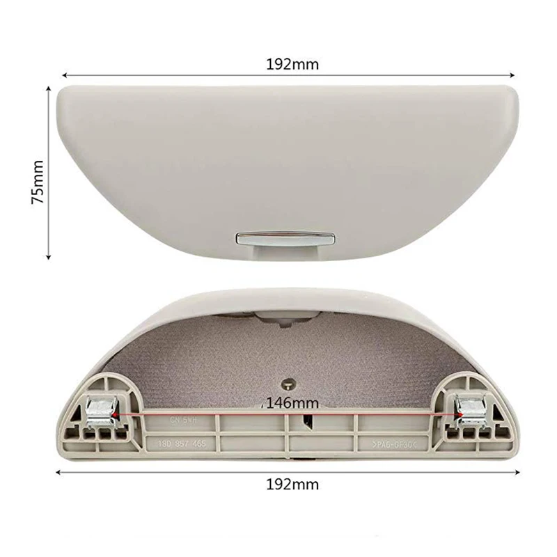 Автомобильная коробка для солнцезащитных очков Чехол держатель автомобильных