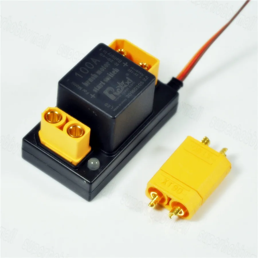 Rcexl 100A щеточный Двигатель Пусковой электронный переключатель реле v1.0 для DLE EME 35
