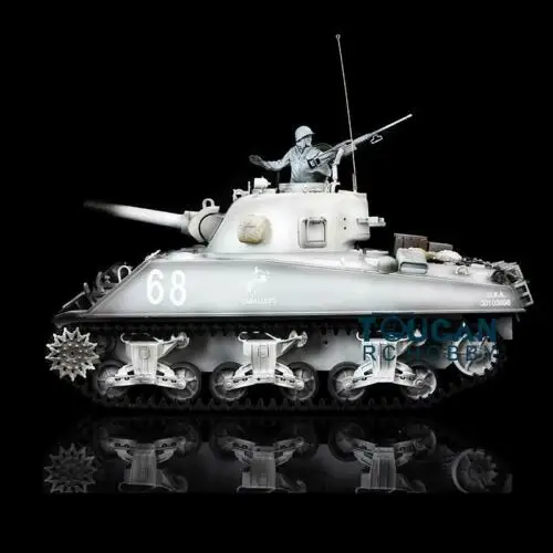 Heng Long 1/16 TK 6 0 S пластик M4A3 Sherman RC Tank 3898 360 Turret FPV коробка передач TH16221 | Игрушки и хобби