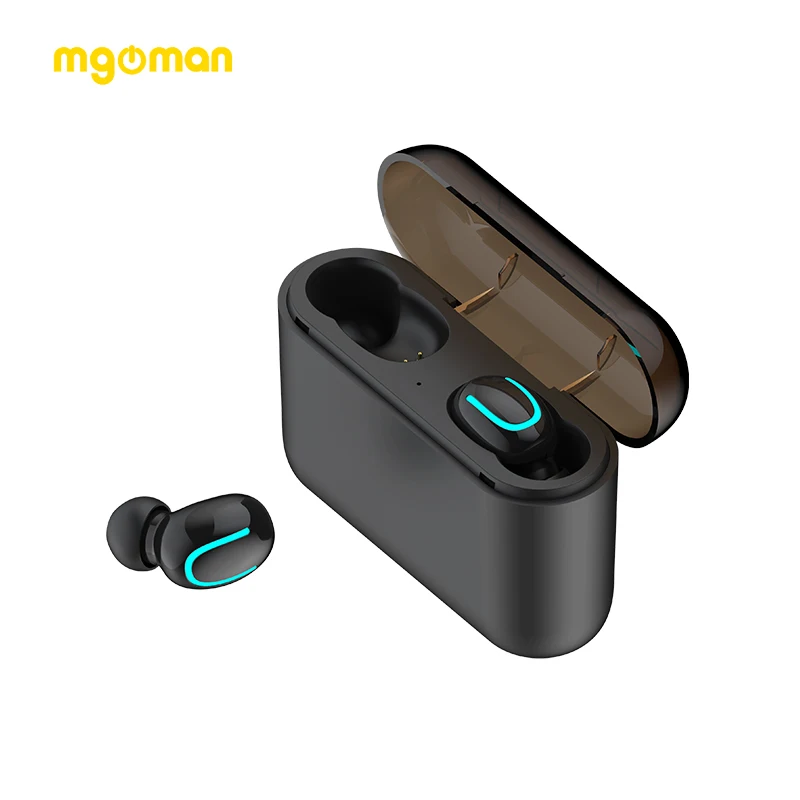 Беспроводные наушники Mgoman Q32 Bluetooth 5 0 HBQ TWS с шумоподавлением двойные портативной
