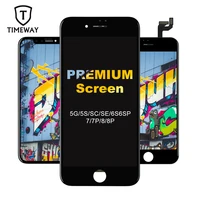 new premium for iphone 5s se 6s plus lcd screen tianma replace with touch screen for iphone 7 8 plus display black