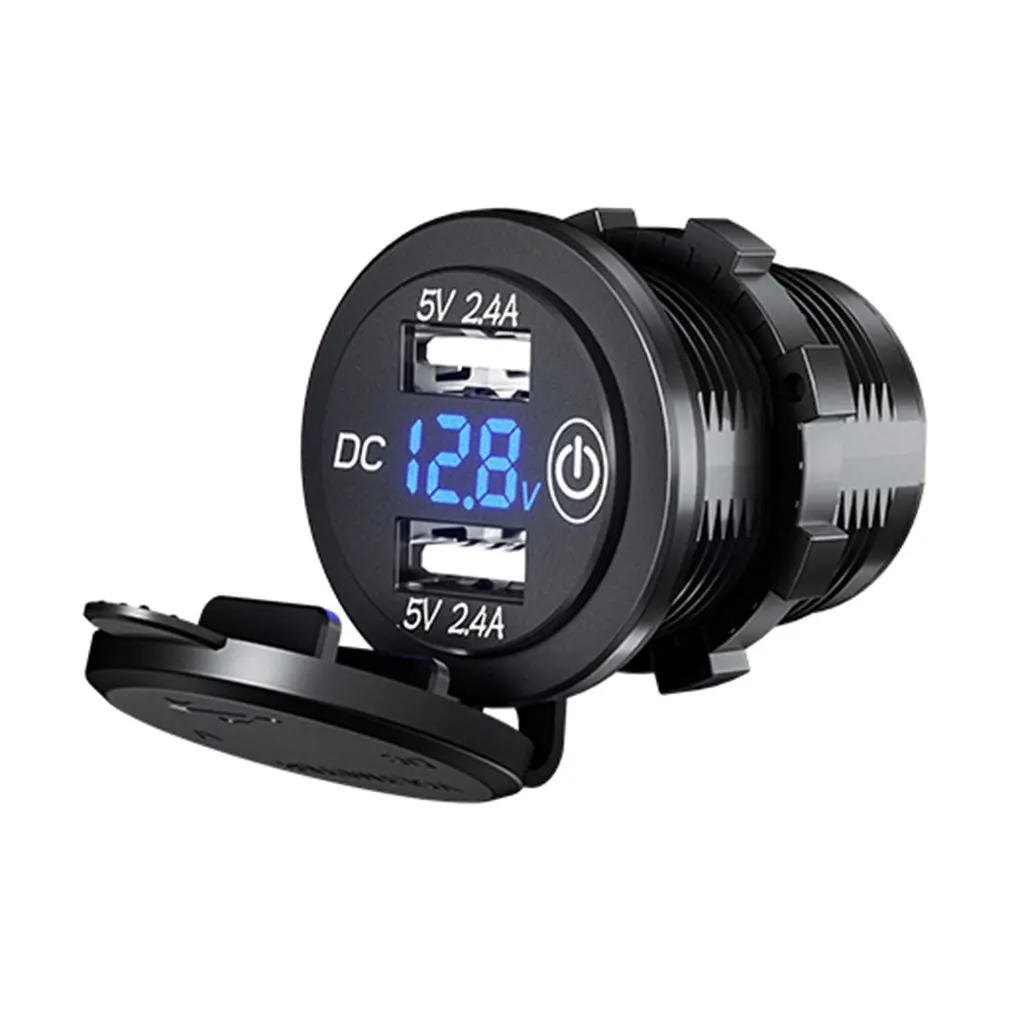 P14 S двойной USB порт автомобильное зарядное устройство прикуриватель разъем