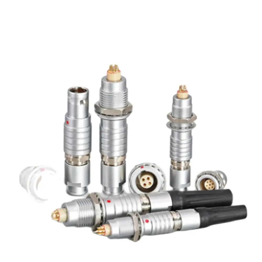 Полный набор металлических соединителей M7 двухтактный самоблокирующийся разъем