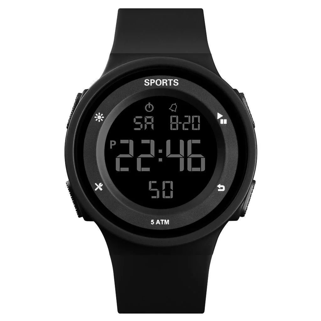 

50m waterproof sports electronic watch teenagers adult watch Boys luminous middle school boys and girls lovers Watch