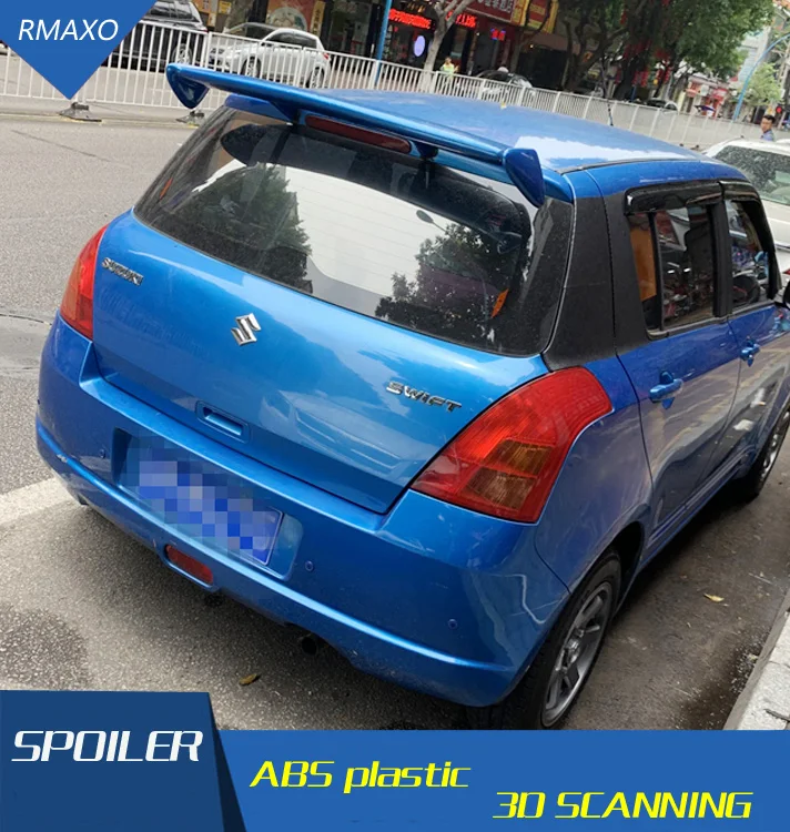 For swift Spoiler WXK ABS Material Car Rear Wing Primer Color Suzuki 2007-2013 | Автомобили и мотоциклы