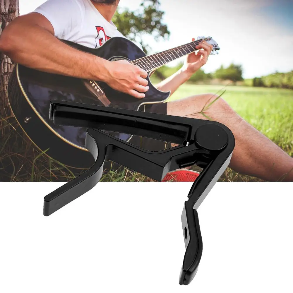 gitarre capo ballade elektrische gitarre tuner clip ukulele metall capo gitarre zubehör für 6 string akustische klassische txtb1 free global