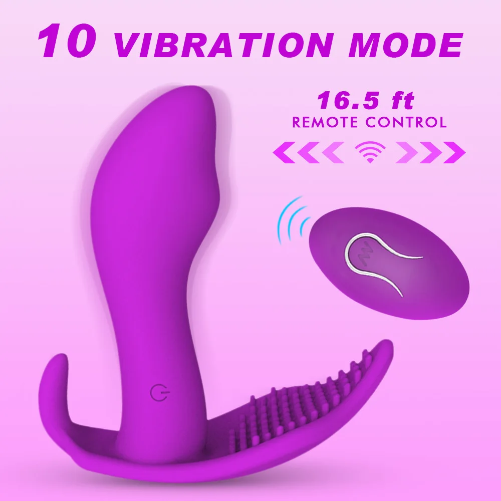 Женская мастурбация секс toy10frequency сильный вибрирующий шток бабочка носить