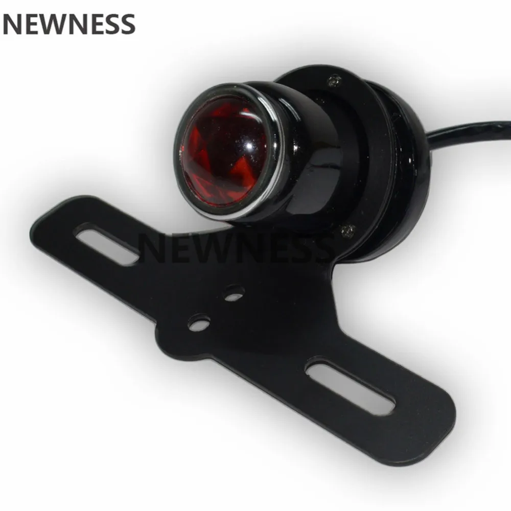 Универсальный задний стоп фонарь для мотоцикла номерной знак лампа Harley Bobber Chopper