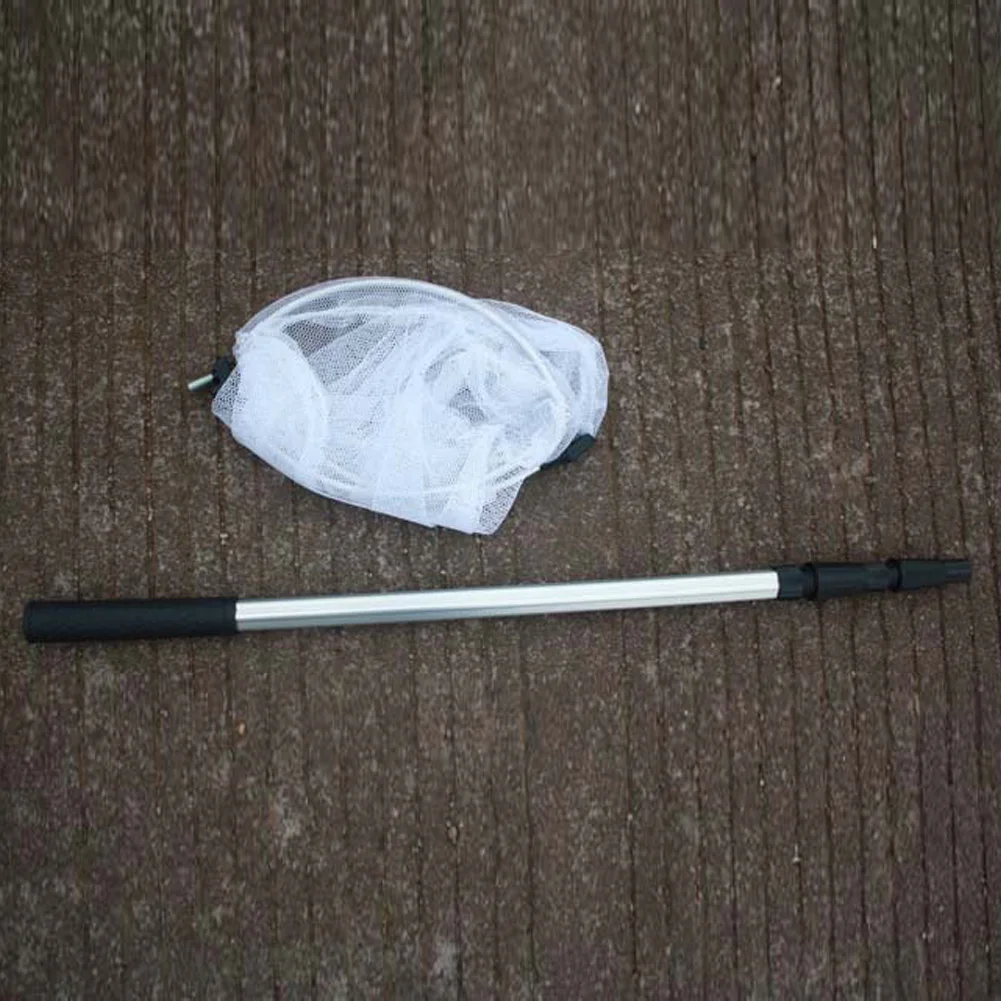

Extendable Butterfly Bee Insect Aluminum Alloy Pole Handle Capture Net Fishing Telescopic Lengthen Tuck Nets Locust Catching Net