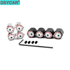 DSYCAR, 1 комплект, автомобильный Стайлинг, цинковый сплав, Противоугонный глазный стиль, колпачок на клапан автомобильной шины s, колпачок на шину, воздухонепроницаемые крышки