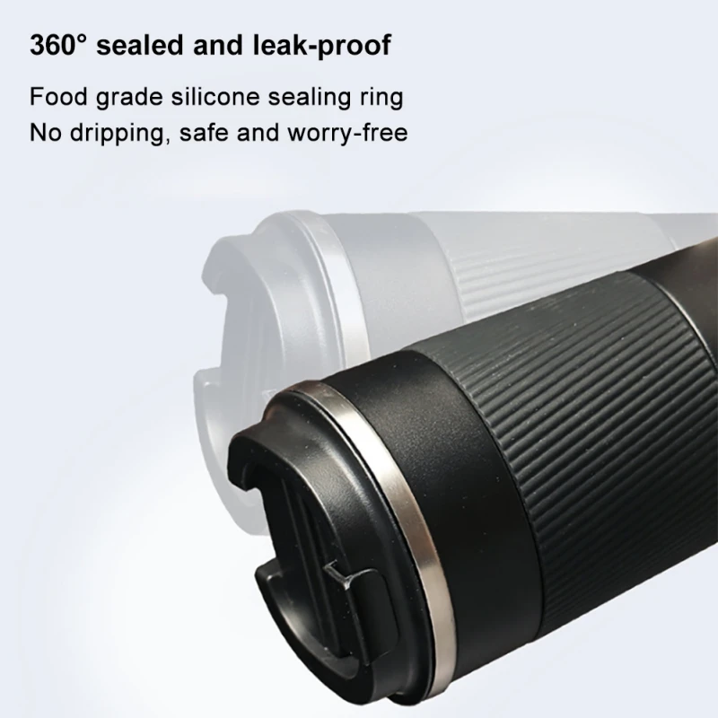 

500ml Coffee Cup Travel Cup Stainless Steel Heat Insulation Cup Vacuum Bottle Daily Portable Cup Creative Car Mug
