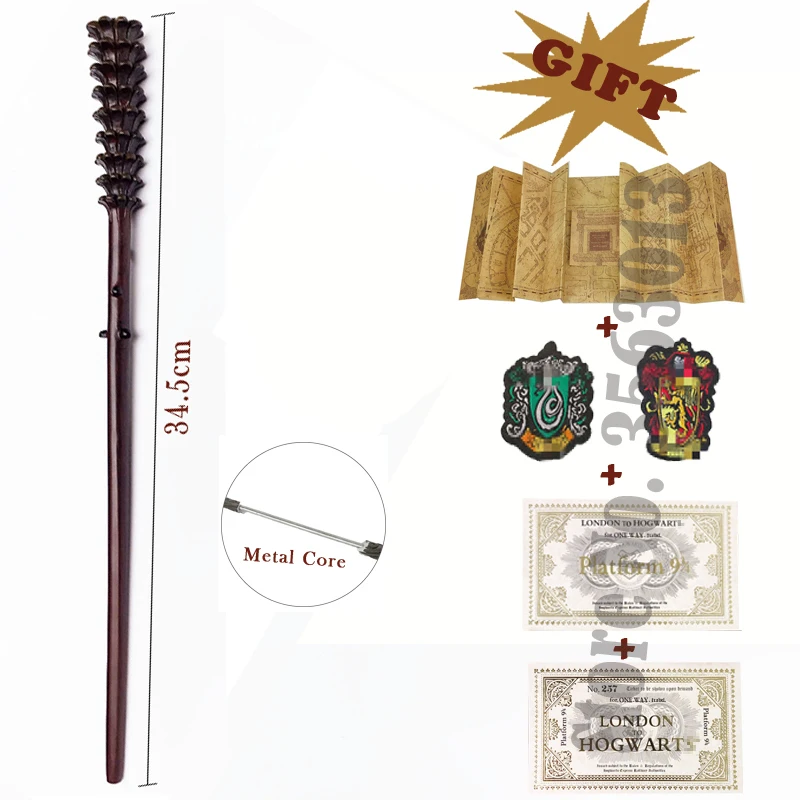 Фреда волшебная палочка Уизли Джордж металлический стержень с мародера 2 билеты