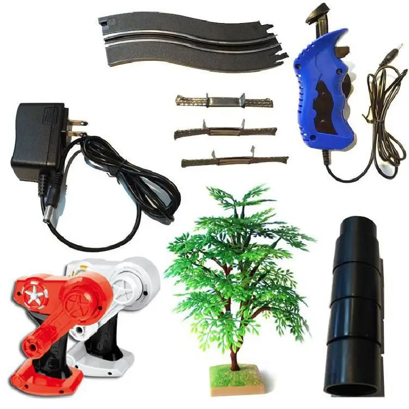 Электрическая железная дорога аксессуары для гоночных игрушек радиоуправляемая