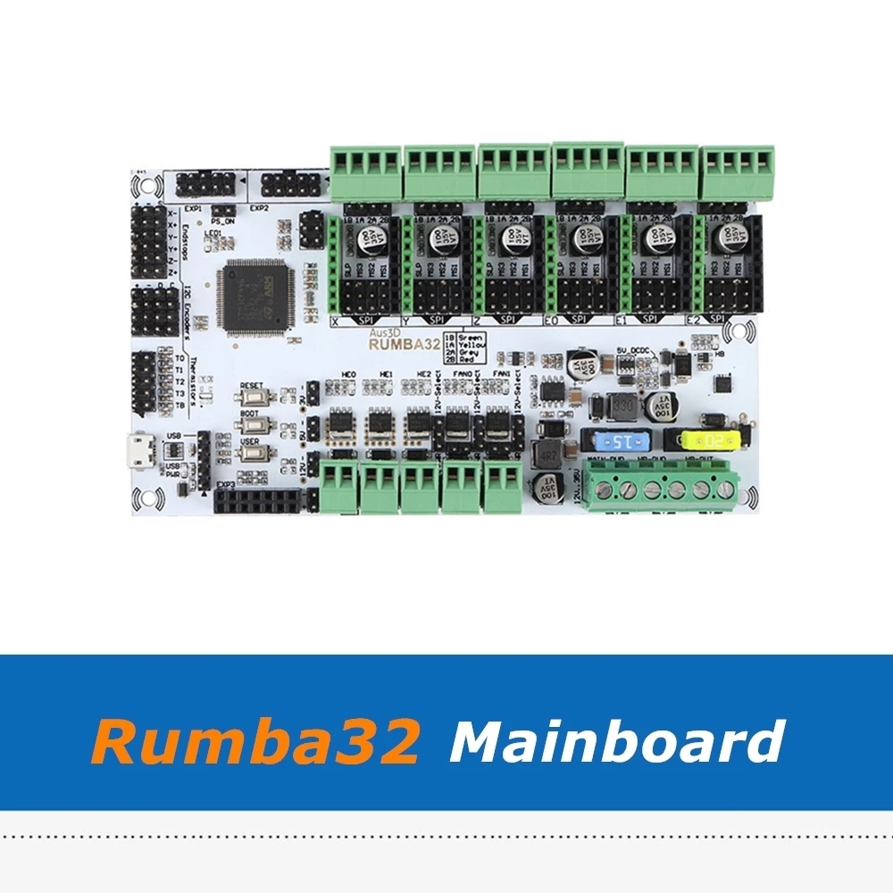 Обновленная плата управления сделай сам Rumba 32 материнская для 3d-печати RUMBA32