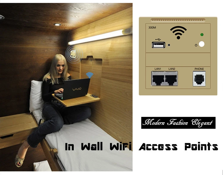 Wi-Fi маршрутизатор настенный USB точка доступа беспроводной в стене разъем AP маршрутизатор настенный разъем WiFi повторитель 220 В золотой белый черный