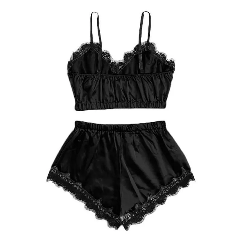 

2020 Plus Size Big Large Women Open Lace Bodysuits Female Deep V Sexy Fashion Soft High Quality Lingerie Sets Wireless Summer