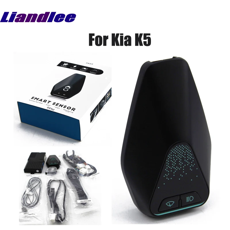 

Car Automatic Windscreen Rain Wiper Sensors Headlamps Headlight Sensor For Kia K5 2016~2018 2019 Smart Auto Driving Assistant