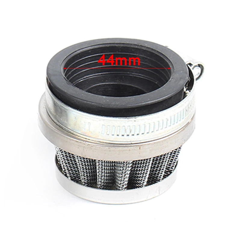 Карбюратор для мотоцикла + стальной воздушный фильтр 44 мм красного и синего цвета