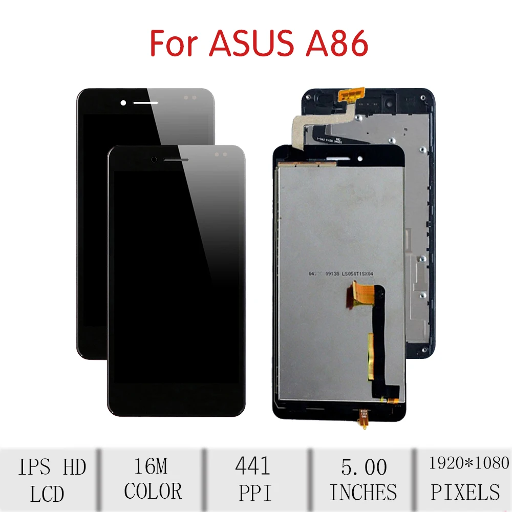 5 0 &quotоригинал для ASUS Padfone Infinity A86 ЖК-дисплей кодирующий преобразователь