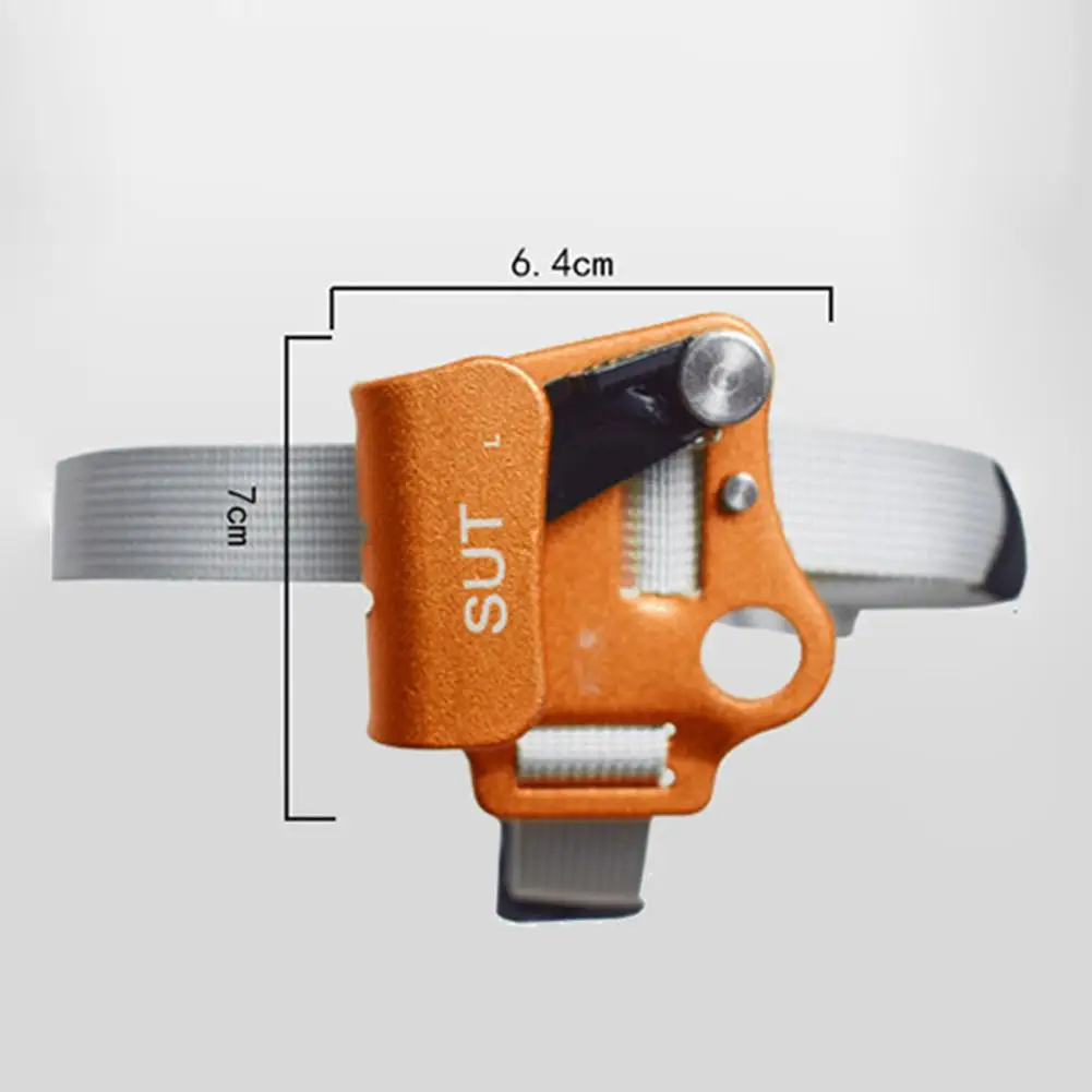 

Outdoor Foot Ascender Rock Climbing Riser Mountaineering Equipment Rope Access Climbing Feet Ascender Climbing Rigging Accessory