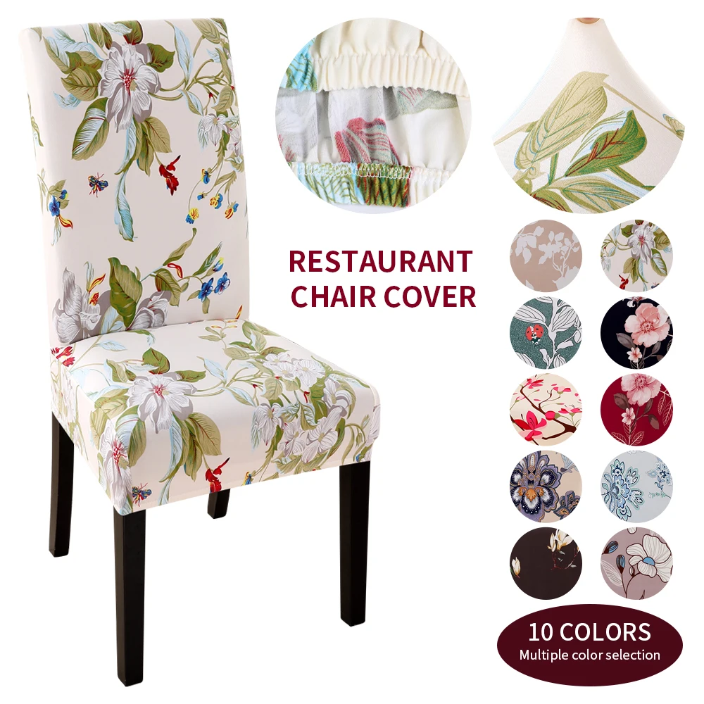 1/2/4 шт. современные съемные чехлы для стульев анти грязный сиденья печать Кухня