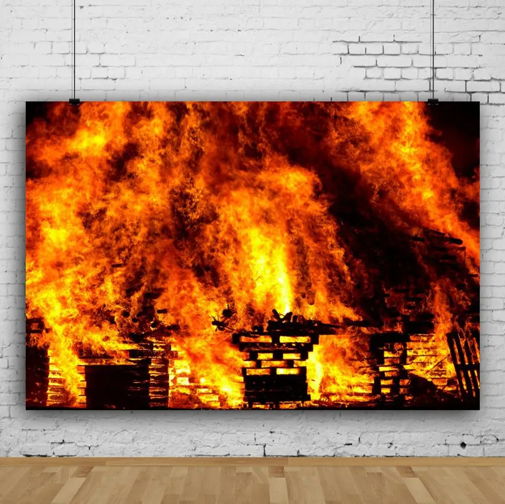 Laeacco огнеупорные огненные фоны для фотосъемки индивидуальные фотофоны