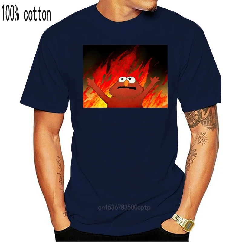

Новая мужская футболка Elmos Fire, футболка для женщин и мужчин