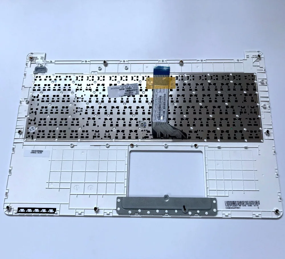 Новинка оригинальная испанская клавиатура Teclado Для Asus X502 X502C X502A X502U X502X X502CA с белой
