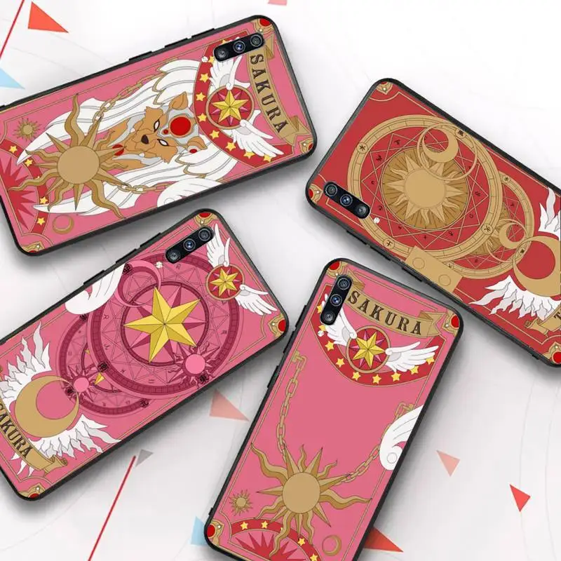 

Card Captor Sakura Phone Case for Samsung Galaxy A51 30s a71 Soft Silicone Cover for A21s A70 10 A30 Capa