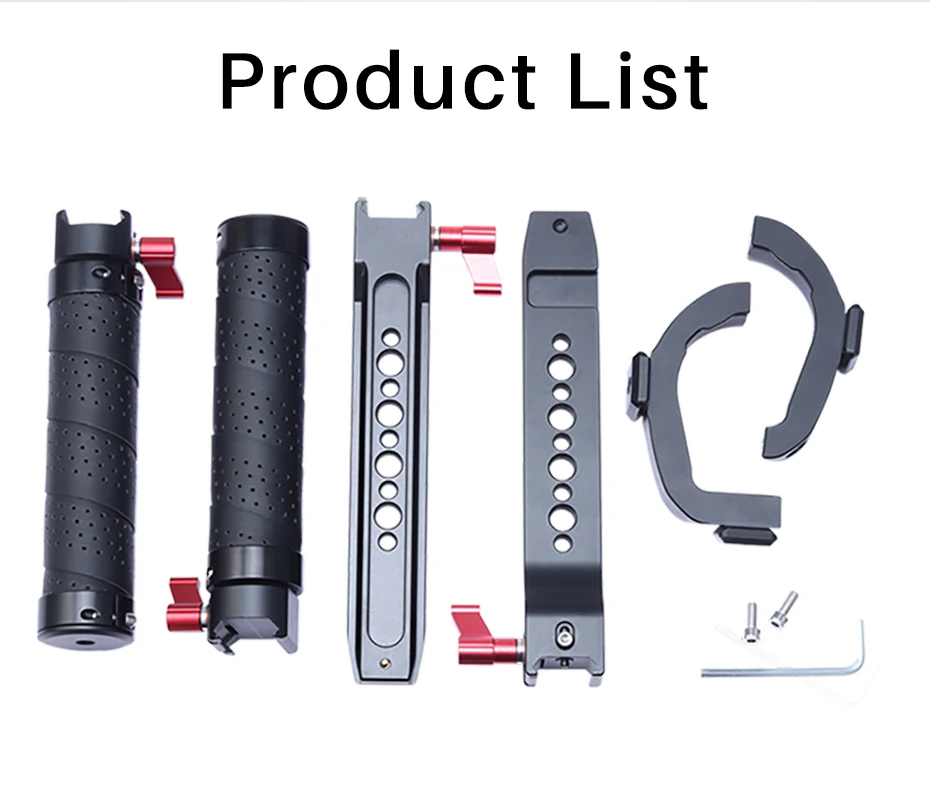 UURig DH13 2 в 1 Верхняя ручка двойная ручка для Dji Ronin S SC Регулируемый Удобный слинг