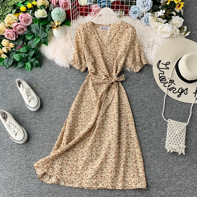 В винтажном стиле Элегантные женские платья Сезон весна лето Женская одежда из