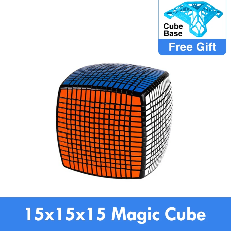 MOYU 15 слоев MoYu 15x15x15 куб с подарочной коробкой скоростной волшебный пазл 15x15