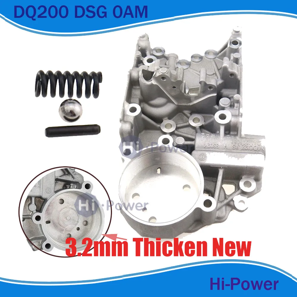 0AM DQ200 DSG Valvebody аккумулятор корпус подходит для AUDI Skoda Seat Passat 0AM325066AC 0AM325066C