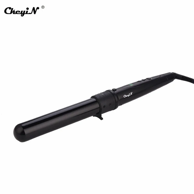 

LCD Screen Temperature Adjustable Hair Curling Wand Professional Hair Curler Tourmaline Ceramic Hair Curling Iron Roller 09-32mm