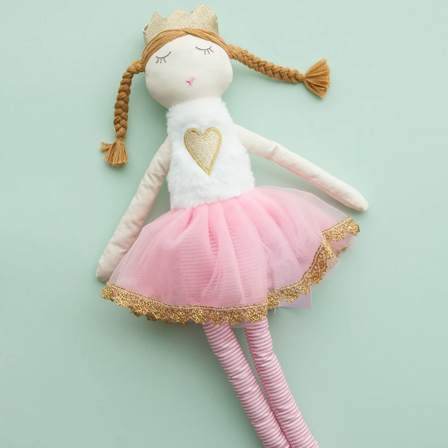 Великолепная Фея Принцесса Девочка тканевые игрушки Рождество Новогодний