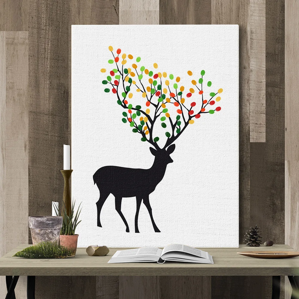 Свадебные и Вечерние Декорации фоновые стены отпечатки пальцев указки