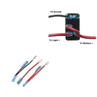 5-контактный кулисный переключатель набор проводов с клеммами штекер и гнездо для автомобиля, лодки, SPST, кулисный переключатель включениявыключения