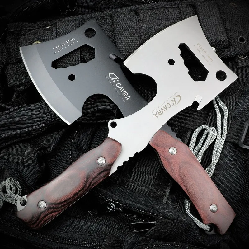 

Axe Camping Axes Meat for Cutting Wood Outdoor Tactical Tomahawk Hand Real Viking Survival Firewood Ice Big Battle Hunting Fire