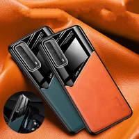 magnetic case for huawei p smart plus 2021 2020 2018 pro 2019 leather camera lens protection cover for huawei p smart z capa