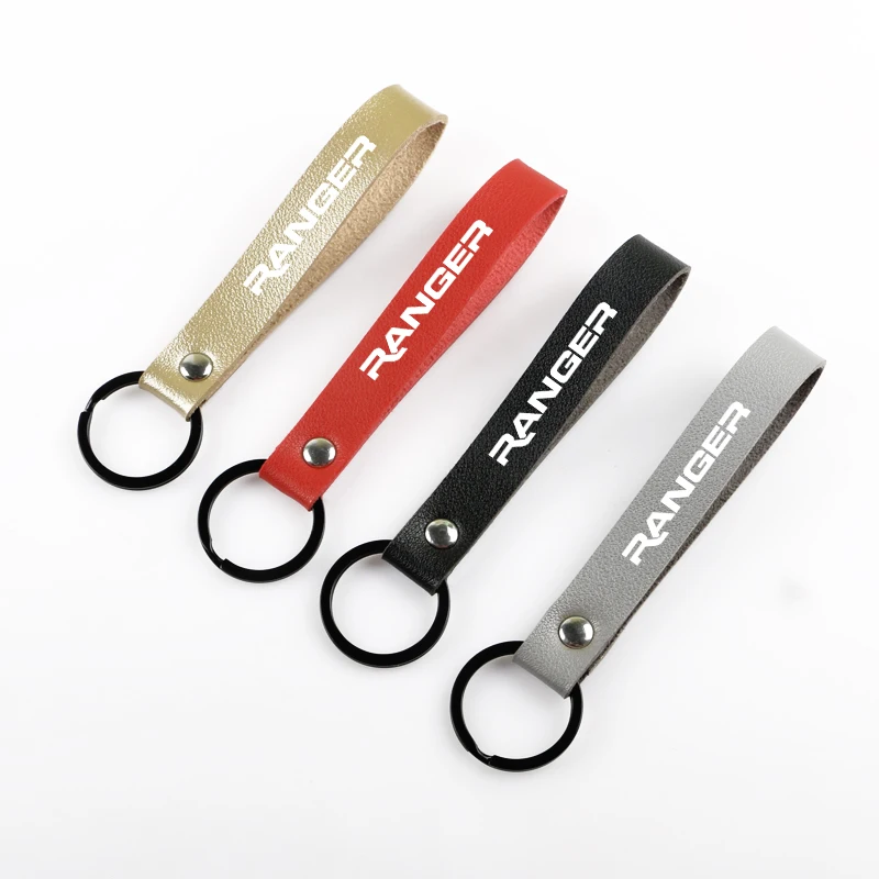 Модный брелок для автомобильных ключей из искусственной кожи веревка ПУ Ford RANGER