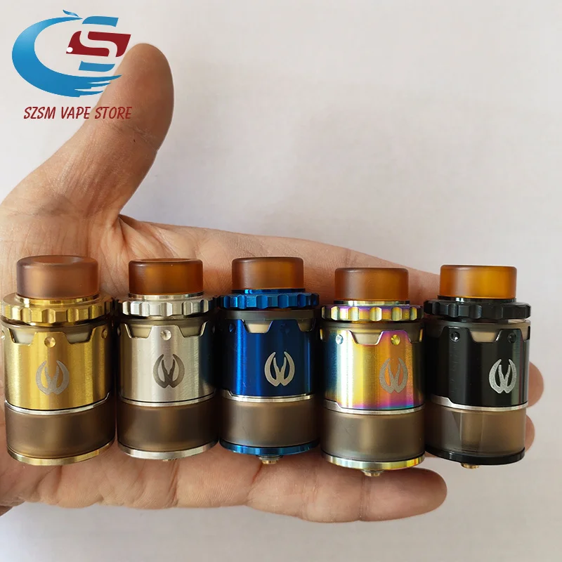 Атомайзер Pyro V2 BF RDTA емкость 22 мм 2 мл/4 мл совместим с 510 электронными сигаретами